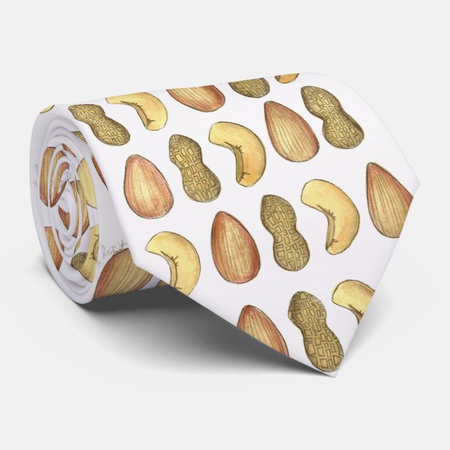 Mixed Cocktail Nuts Peanuts Cashews Almond Snack Tie (Rolled)