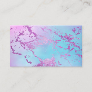 Mixed Colour Abstract Watercolor Print Pattern Business Card