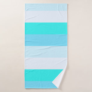 Mixed Colour Striped Bath Towel – Soft & Stylish