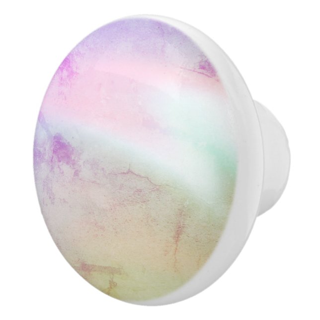 Mixed Colours Ceramic Knob (Right)