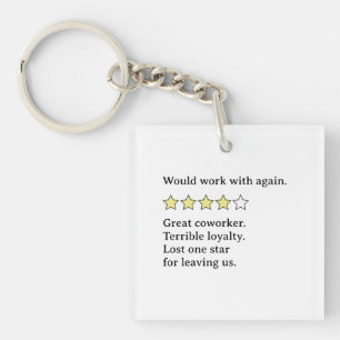 Mixed Coworker Feedback – Strengths and Shortcomin Keychain