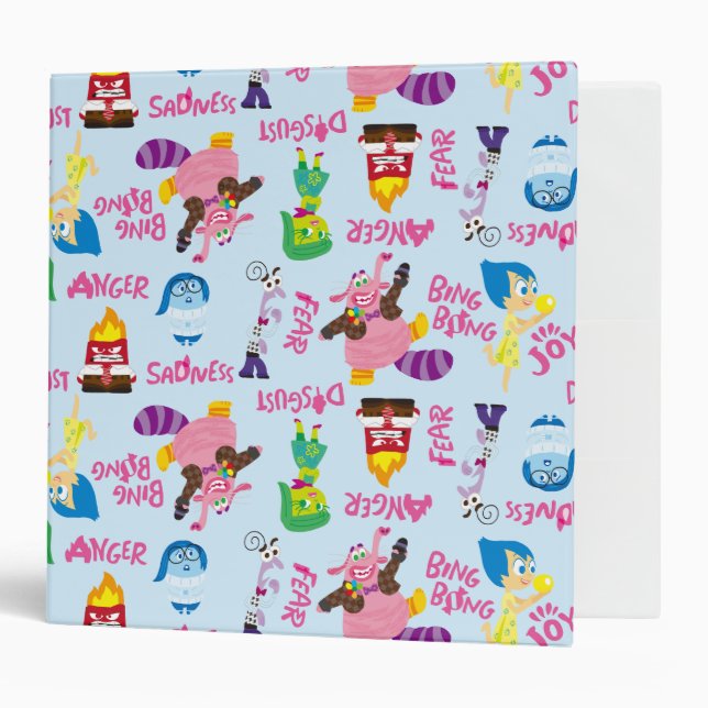 Mixed Emotions Pattern Binder (Front/Inside)