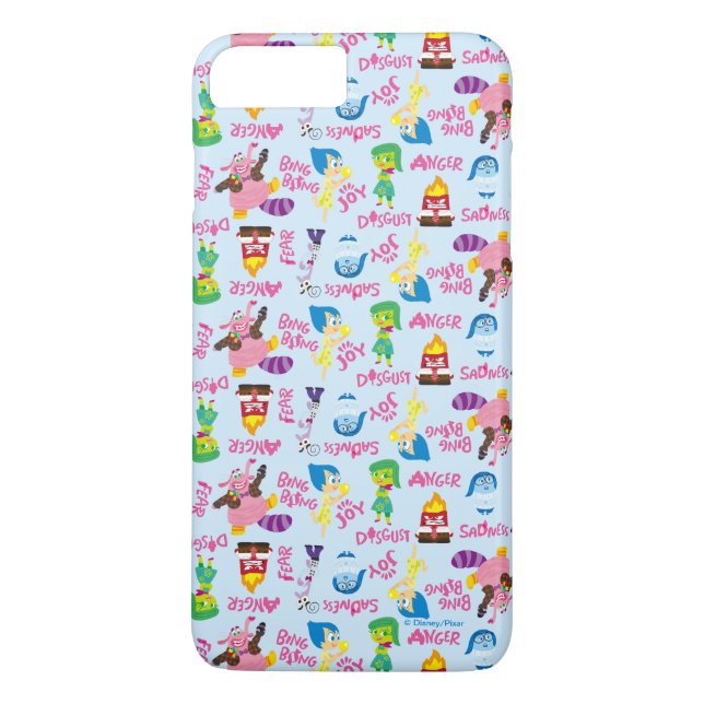 Mixed Emotions Pattern Case-Mate iPhone Case (Back)