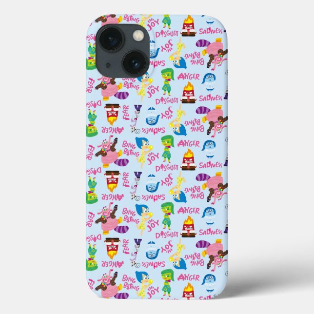 Mixed Emotions Pattern Case-Mate iPhone Case (Back)