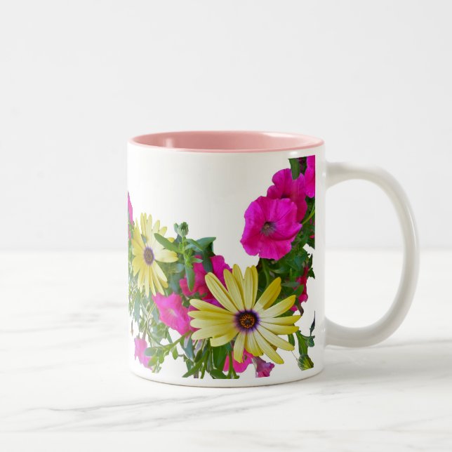 Mixed Floral Bouquet Mug (Right)