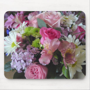 Mixed Flower Mouse Pad