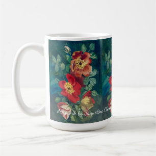 Mixed Flowers by Jaqueline Cheron Bayard Coffee Mug