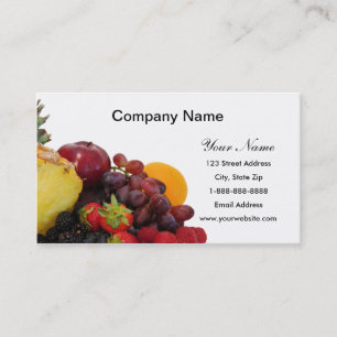 Mixed Fruit Business Cards