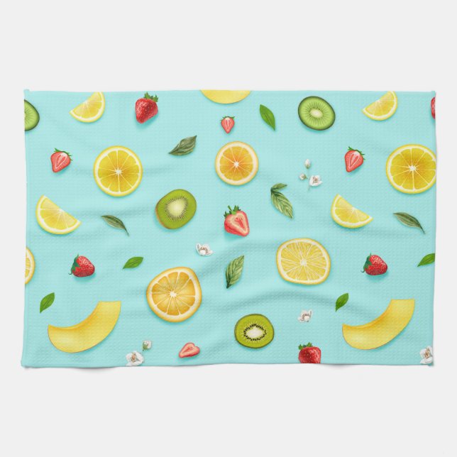 Mixed Fruit Kitchen Towel (Horizontal)