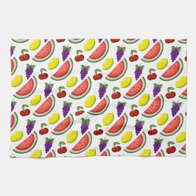 Mixed Fruit Kitchen Towel (Horizontal)