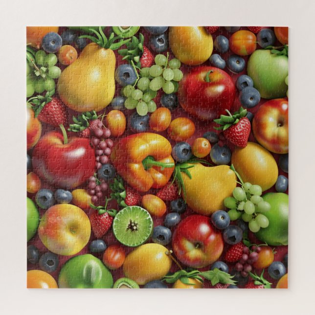 Mixed Fruit Puzzle (Vertical)