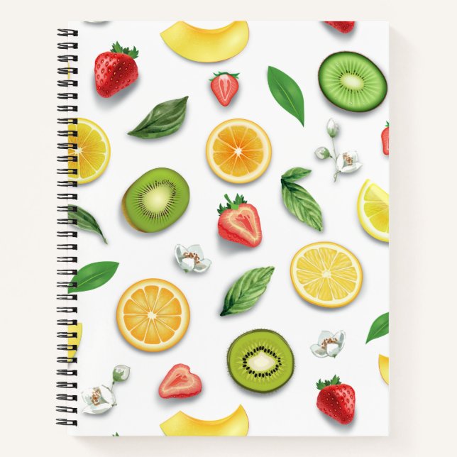 Mixed Fruits 4 Notebook (Front)