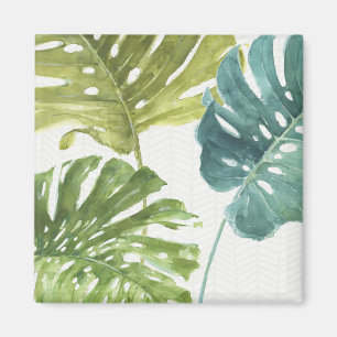 Mixed Greens   Tropical Palms Magnet