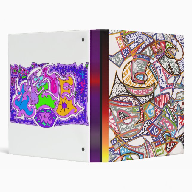 Mixed illustrations binder (Background)