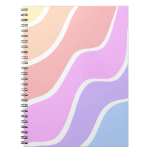 Mixed Light Colour Gradient  Notebook