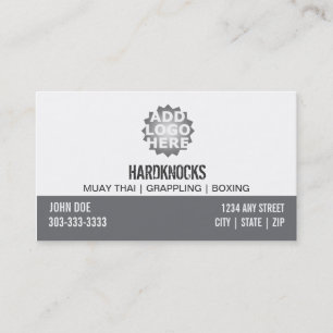 Mixed Martial Art Business Card 10 Class Pass Card