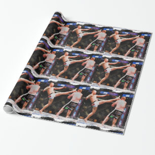 Mixed Martial Arts - A Kick To The Head Wrapping Paper