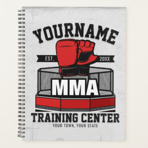 Mixed Martial Arts ADD NAME MMA Fight Training Planner