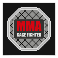Mixed Martial Arts Cage Fighter MMA