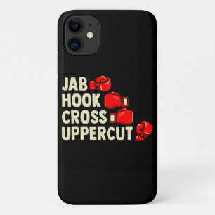 Mixed Martial Arts Combat - Jab Hook Cross Uppercu iPhone 11 Case