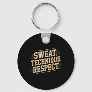Mixed Martial Arts Jiu Jitsu Technique MMA BJJ Keychain