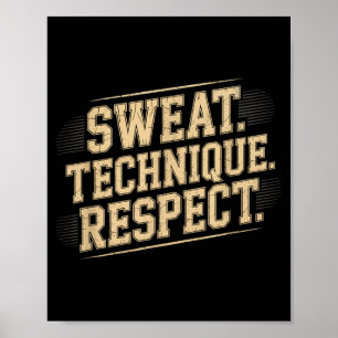 Mixed Martial Arts Jiu Jitsu Technique MMA BJJ Poster