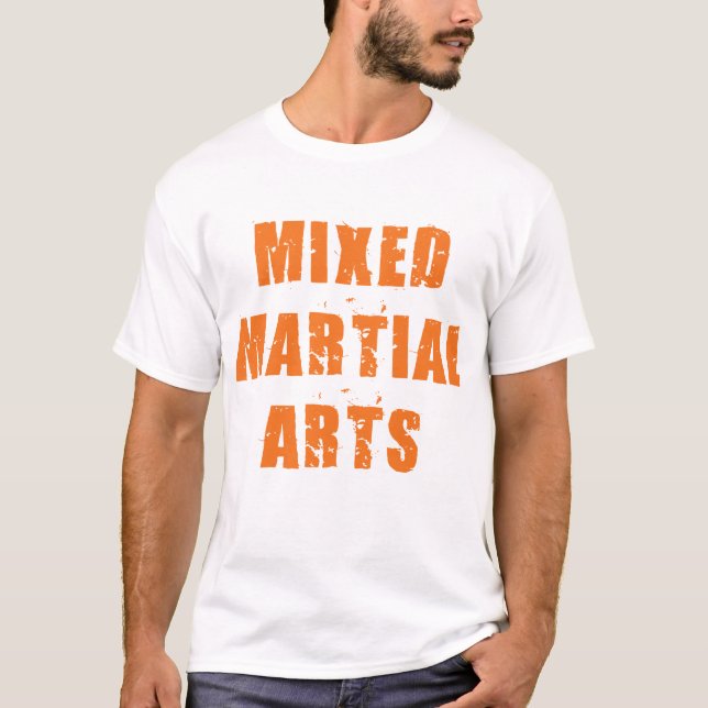 Mixed Martial Arts Ringer T-shirt (Front)