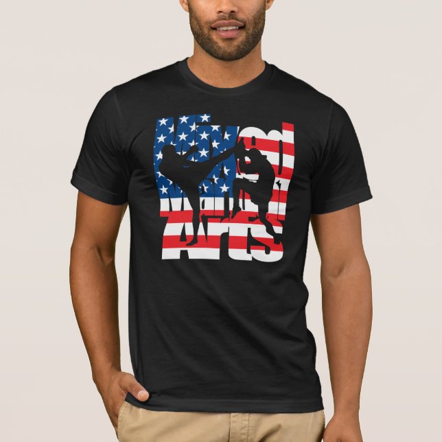 Mixed martial arts us T-Shirt (Front)