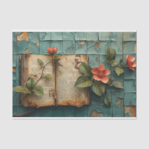 Mixed Media Book Tissue Paper