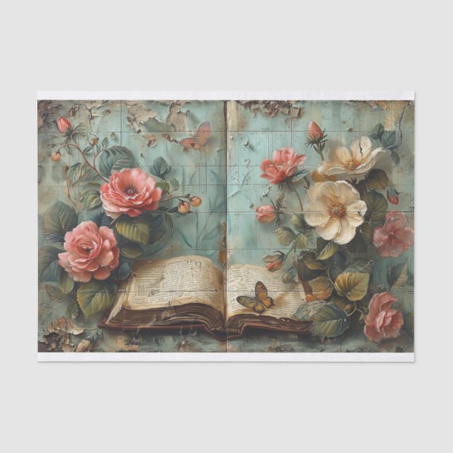Mixed Media Book Tissue Paper (Front)