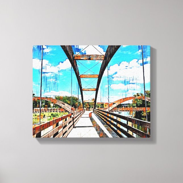 Mixed Media Canvas Art  (Front)