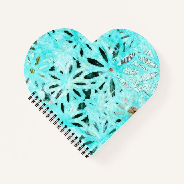 Mixed Media Daisy Art Notebook (Front)