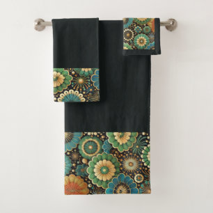 Mixed Melody Bath Towel Set