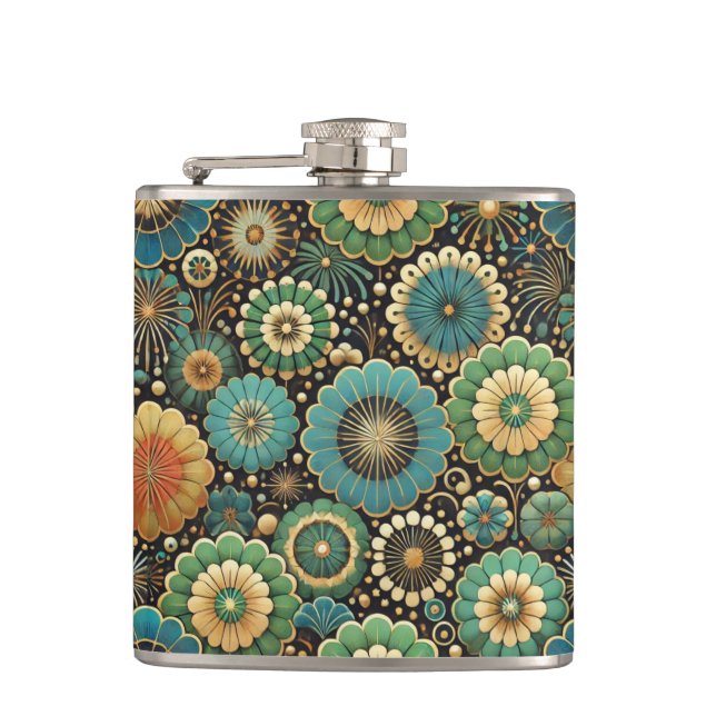 Mixed Melody Hip Flask (Front)