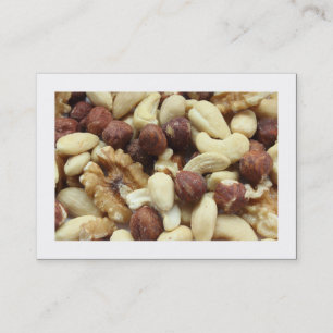 Mixed Nuts (Bordered) Business Card