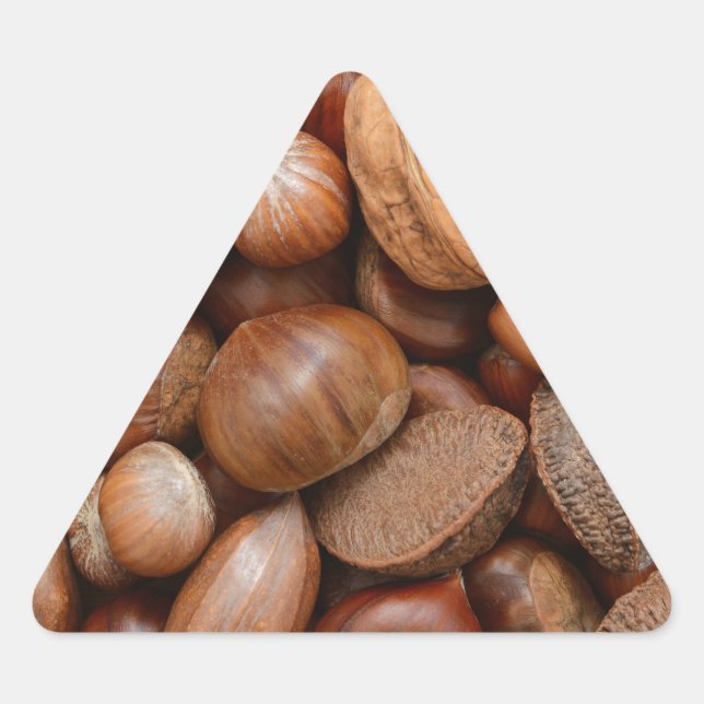Mixed nuts triangle sticker (Front)