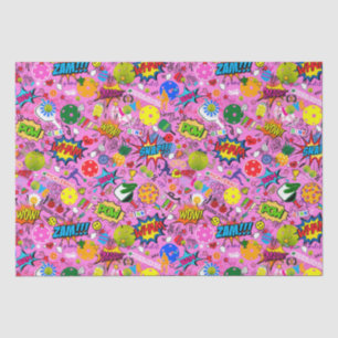 😍 mixed pickleball pink tissue paper