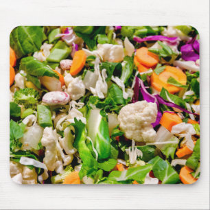 Mixed salad mouse pad