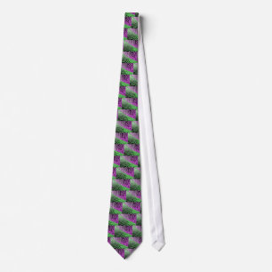 Mixed Sand purple and green tie