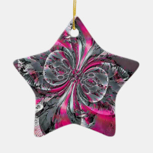 Mixed Signals  Ceramic Ornament