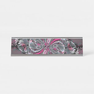 Mixed Signals   Desk Name Plate