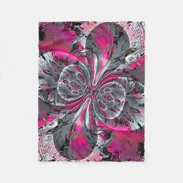 Mixed Signals  Fleece Blanket (Front)