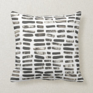 Mixed Signals III Throw Pillow