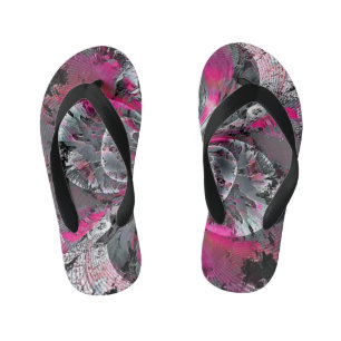 Mixed Signals  Kid's Flip Flops