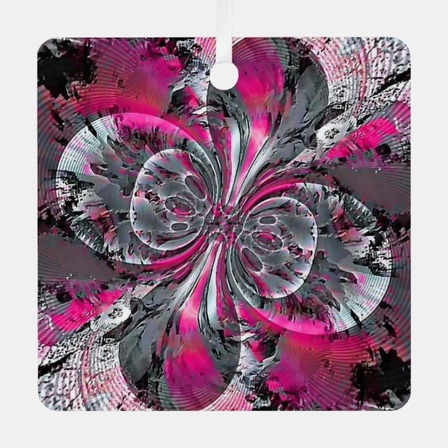 Mixed Signals   Metal Ornament (Front)