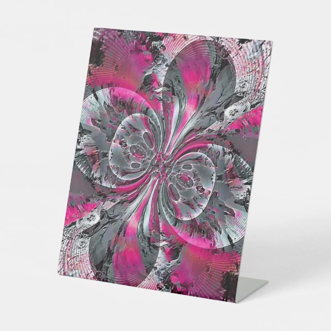 Mixed Signals  Pedestal Sign (Front)