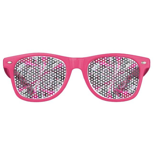 Mixed Signals  Retro Sunglasses (Front)