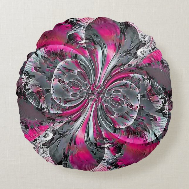 Mixed Signals  Round Pillow (Front)