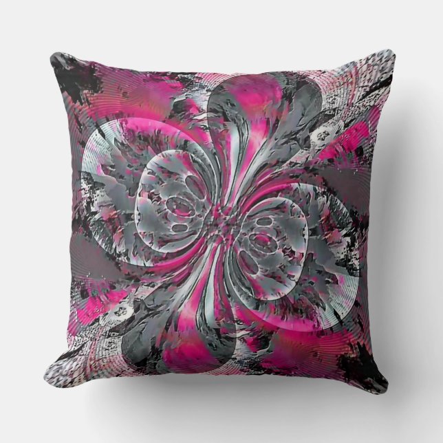 Mixed Signals  Throw Pillow (Front)