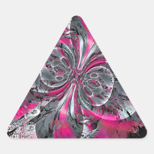 Mixed Signals Triangle Sticker